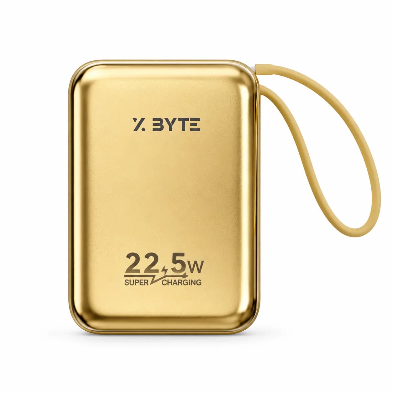 XBYTE Exclusive Genius Mini Power Bank – 10000mAh, 22.5W Super Fast Charge with Built-in Cables