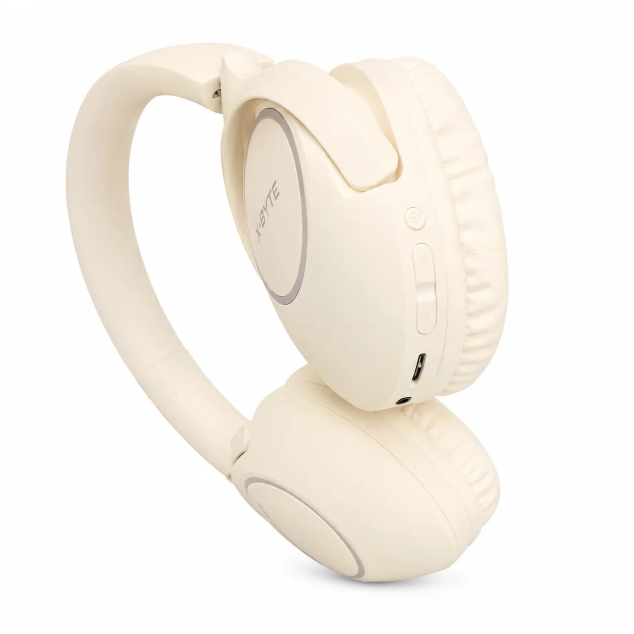 BYTE Exclusive Genius Kabelloses Over-Ear-Headset – Beige 4