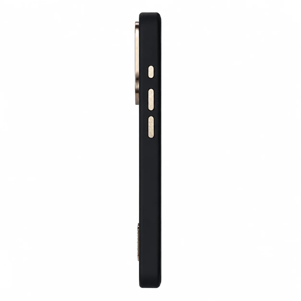 GUESS 4G Triangle Strass MagSafe Schutzhülle für Apple iPhone 17 Pro Max – Schwarz 3