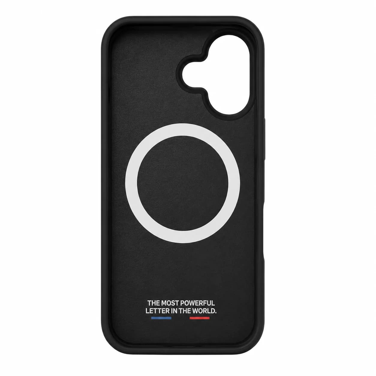 BMW M Carbon Tricolor Line MagSafe Case for iPhone 16 – Black 2
