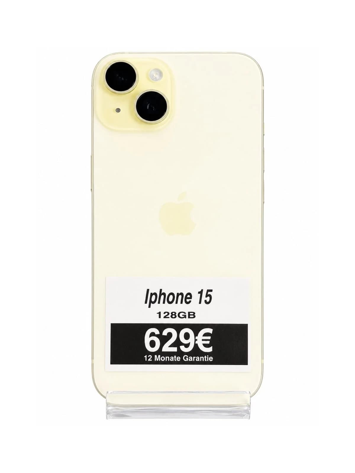 Apple iPhone 15 128 GB Gelb