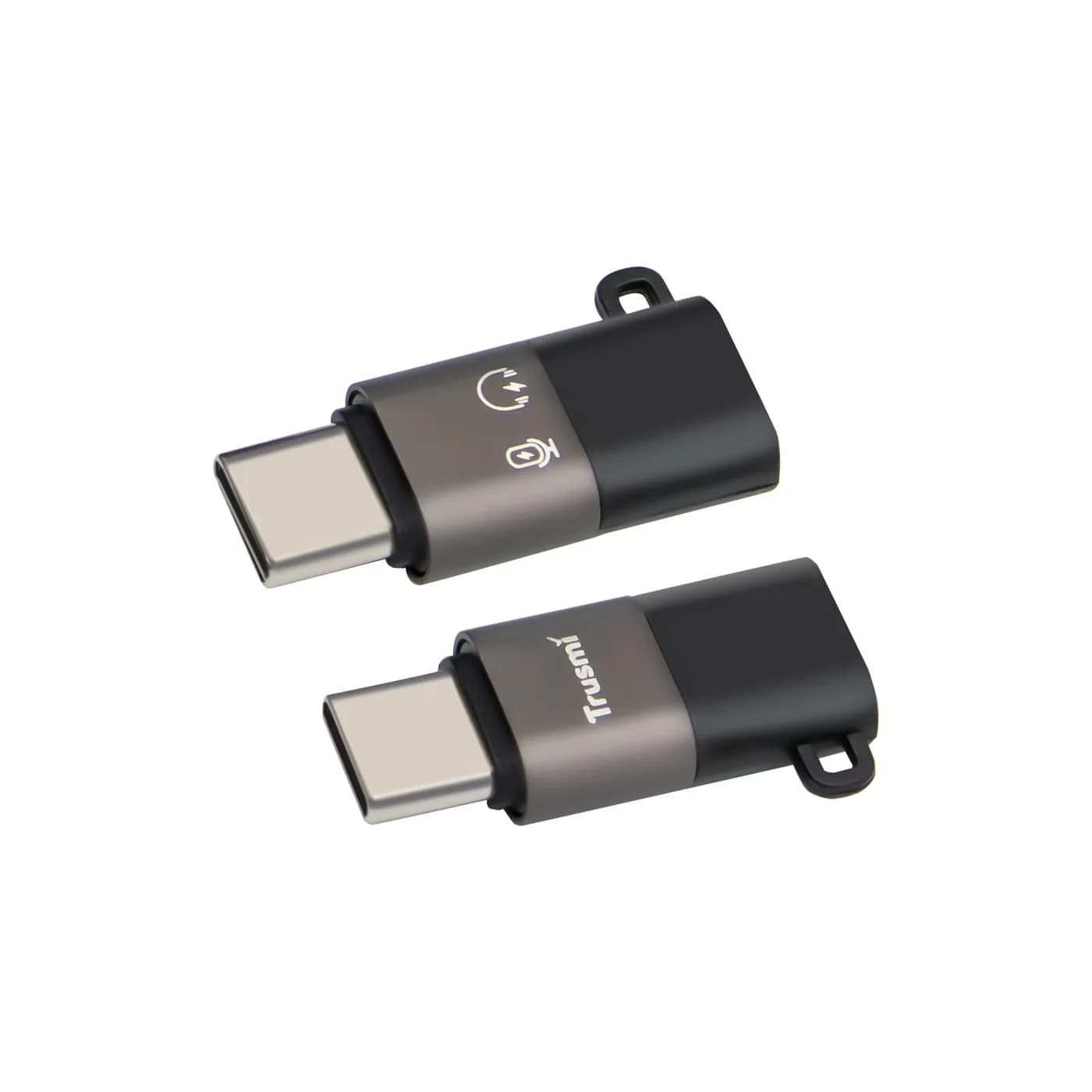 TRUSMI CA01-02 Type-C Male to L Female to Charging Adapter Gray 3