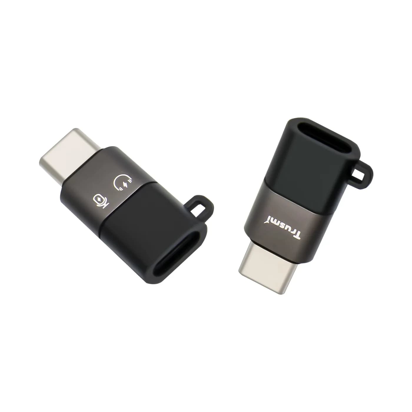 TRUSMI CA01-02 Type-C Male to L Female to Charging Adapter Gray 4