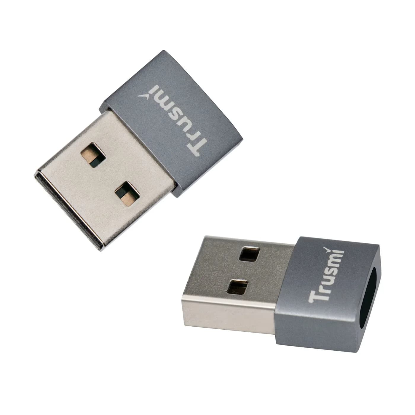 TRUSMI CA01-04 USB-A 2.0-Stecker auf Typ-C-Buchse OTG-Audio-Ladeadapter 3