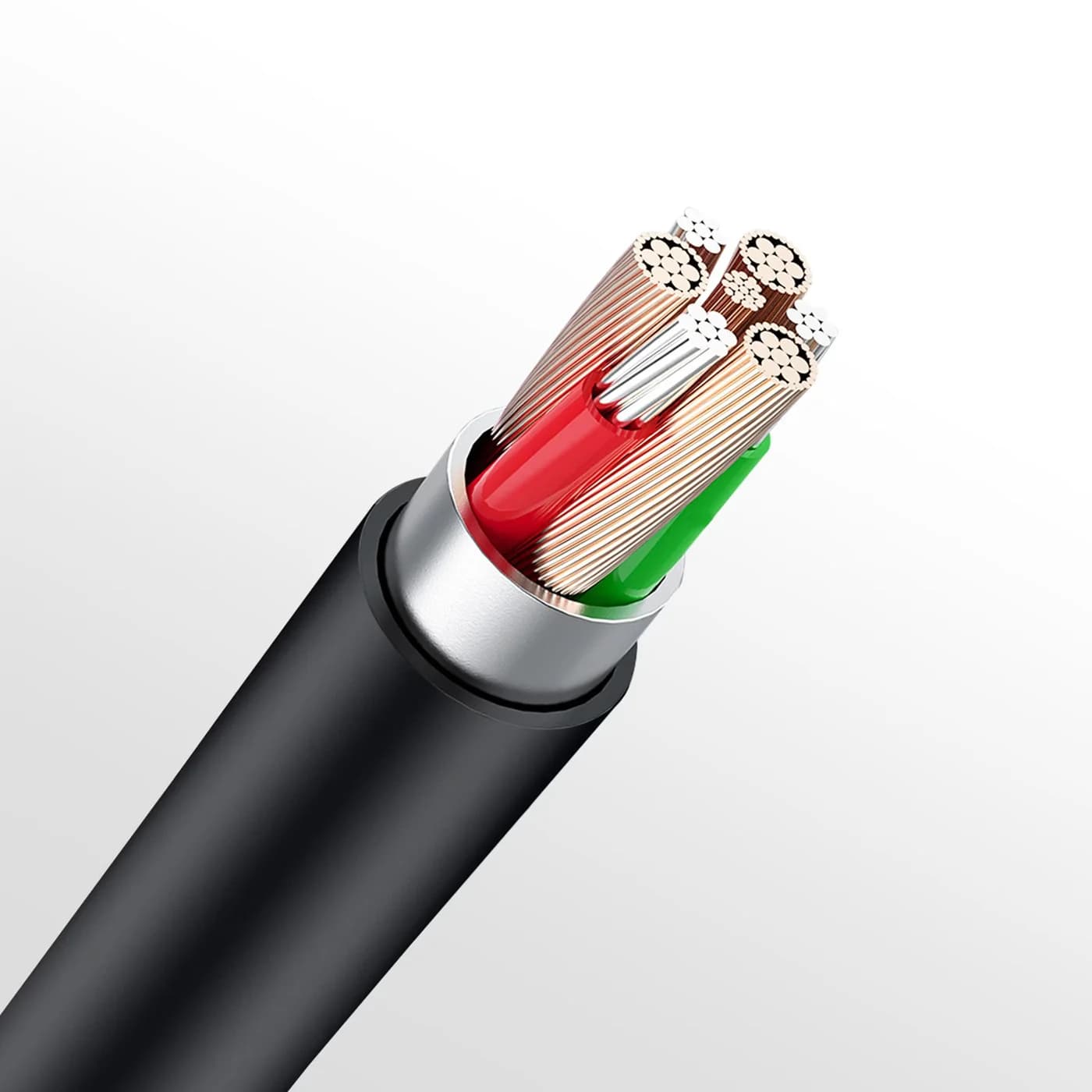 TRUSMI CA34-068 2.4A AL Silicone Charging Cable 3