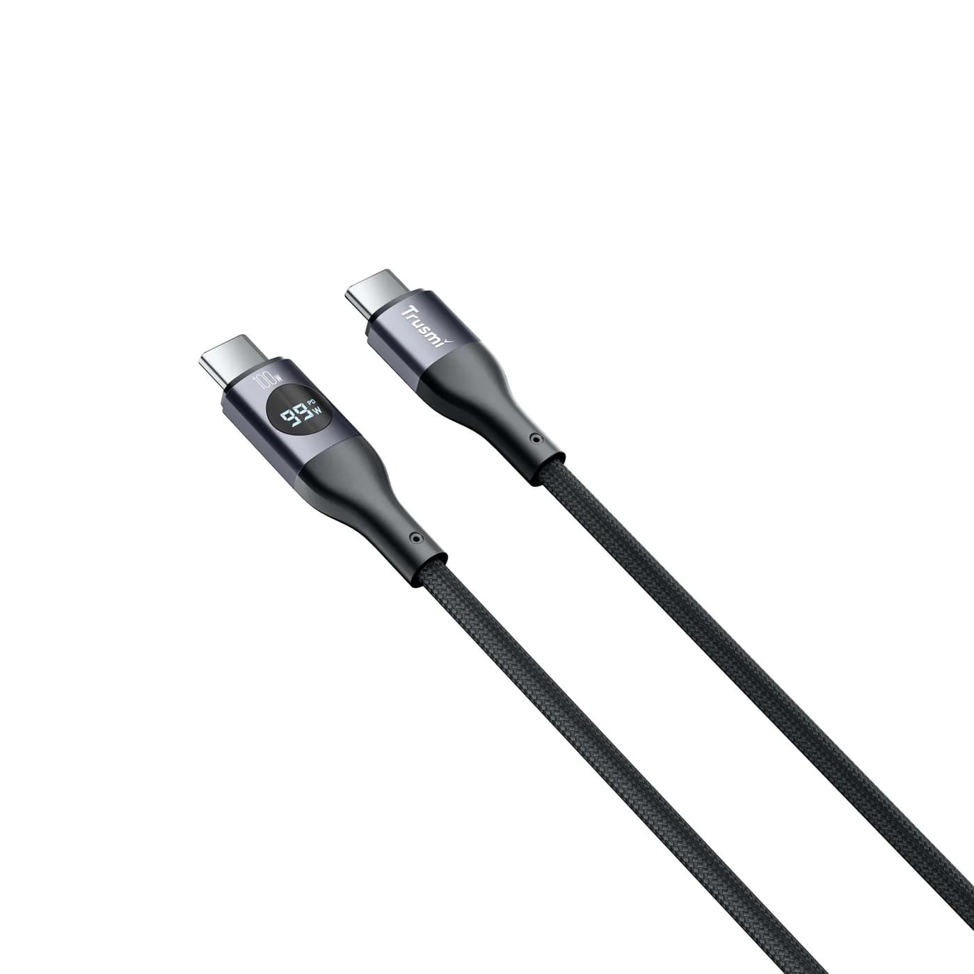 TRUSMI CA38-02 100W CC Digital Fast Charging Braided Cable