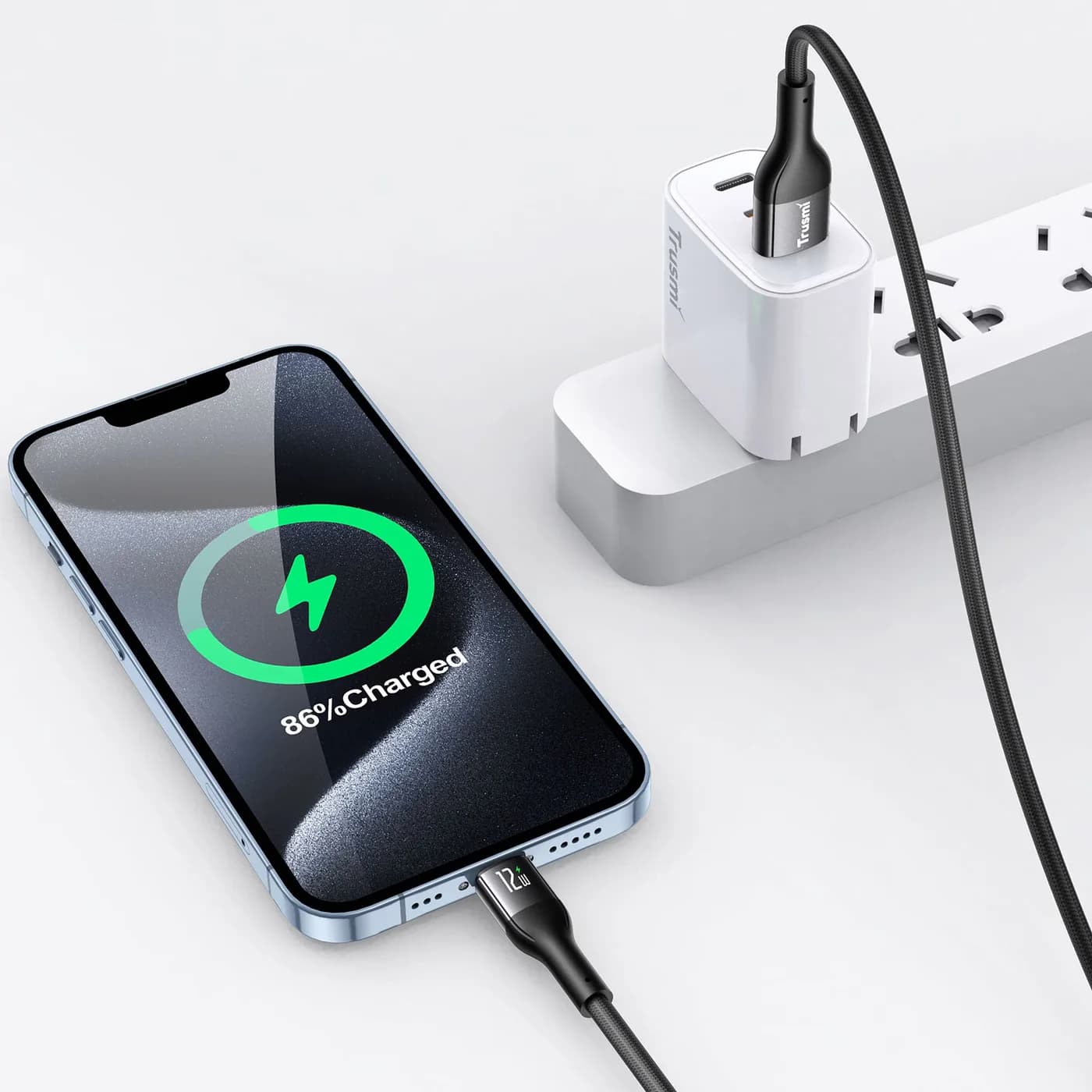 TRUSMI CA44-11 2,4 A AL LED-Geflechtkabel aus Aluminiumlegierung 2