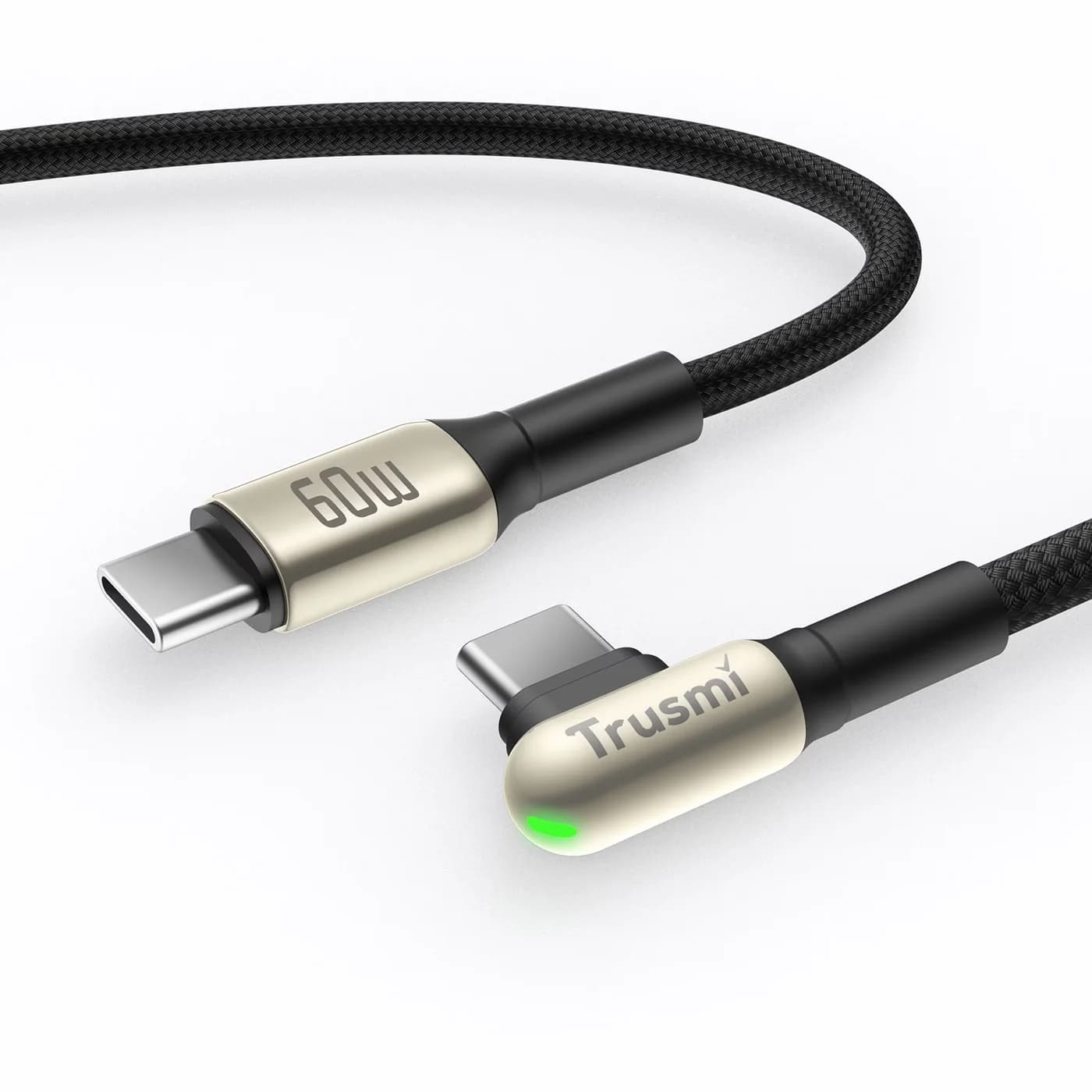 TRUSMI CA49-11 60 W CC abgewinkeltes LED-Zinklegierungs-Geflechtkabel 3