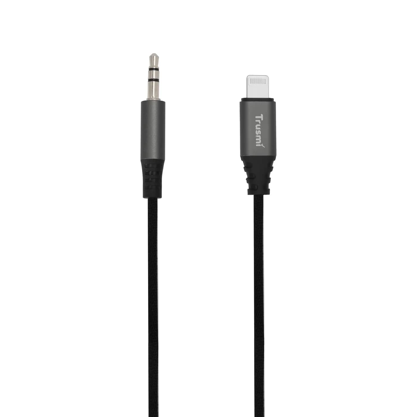 TRUSMI CA50-04 Lighting to 3.5mm Three-level Audio Male Braided Audio Cable 2