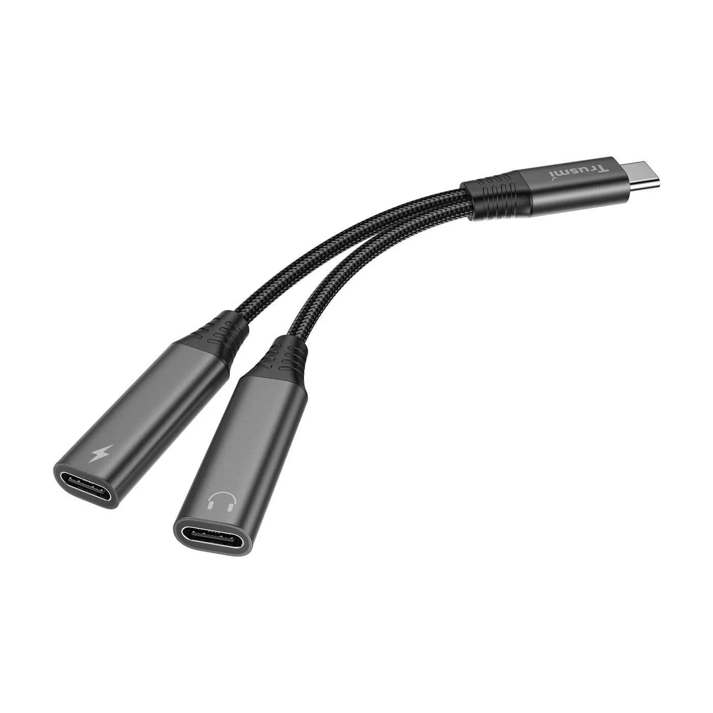 TRUSMI CA51-01 2-in-1 CC Female Adapter Cable 2
