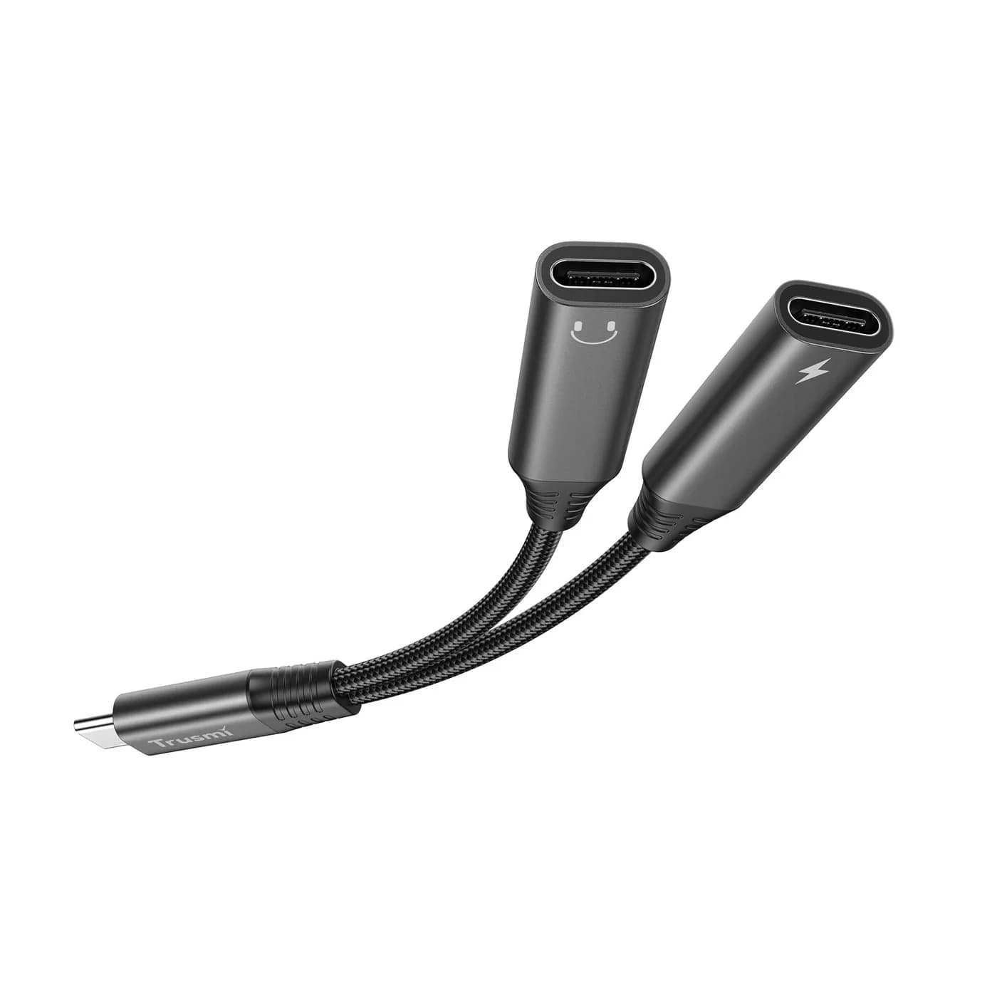 TRUSMI CA51-01 2-in-1 CC Female Adapter Cable 4