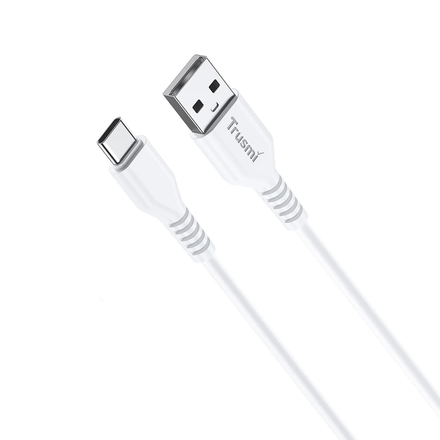 TRUSMI CA54-01 3A A To C Charging Cable White 1M