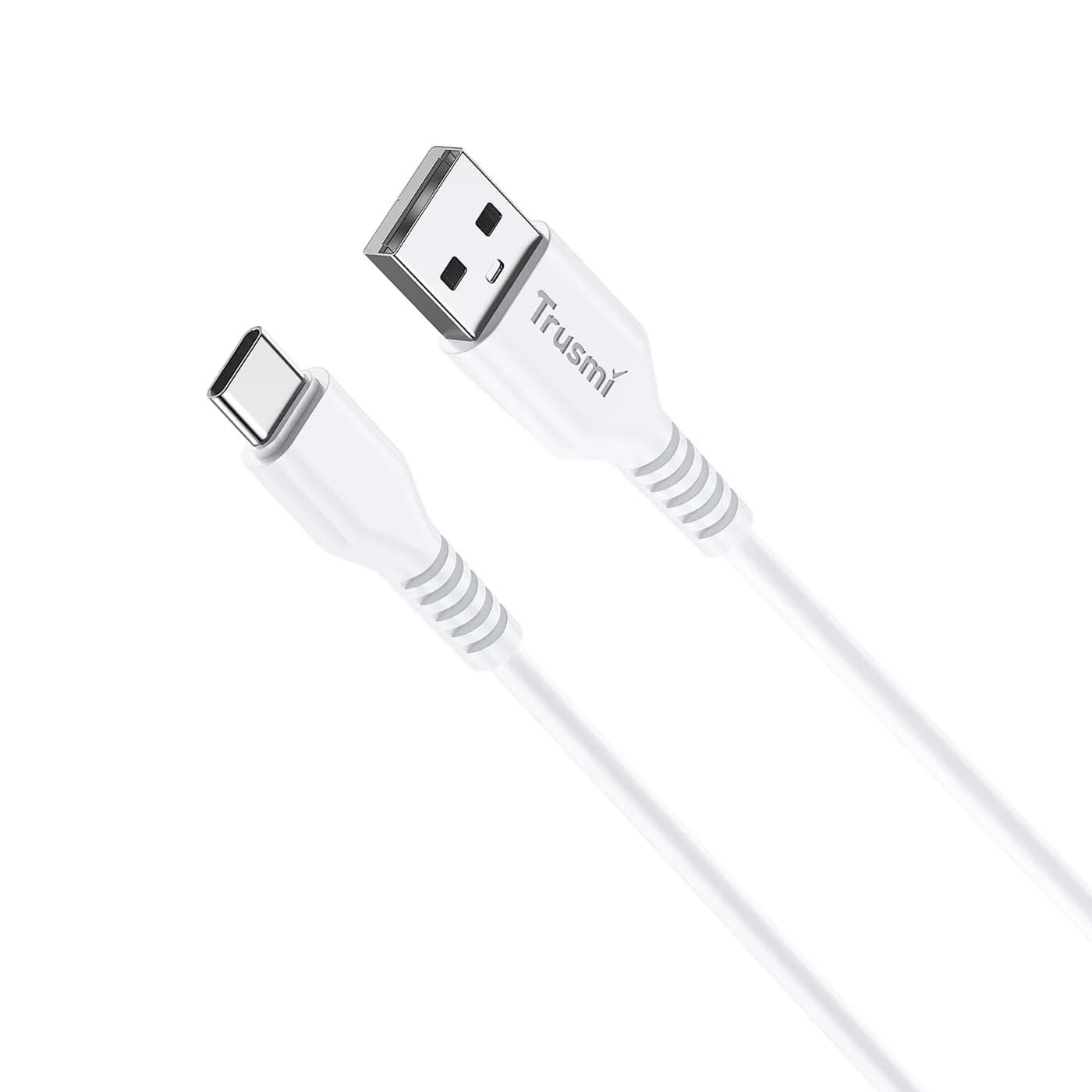 TRUSMI CA54-03 3A A To C Charging Cable White 2M