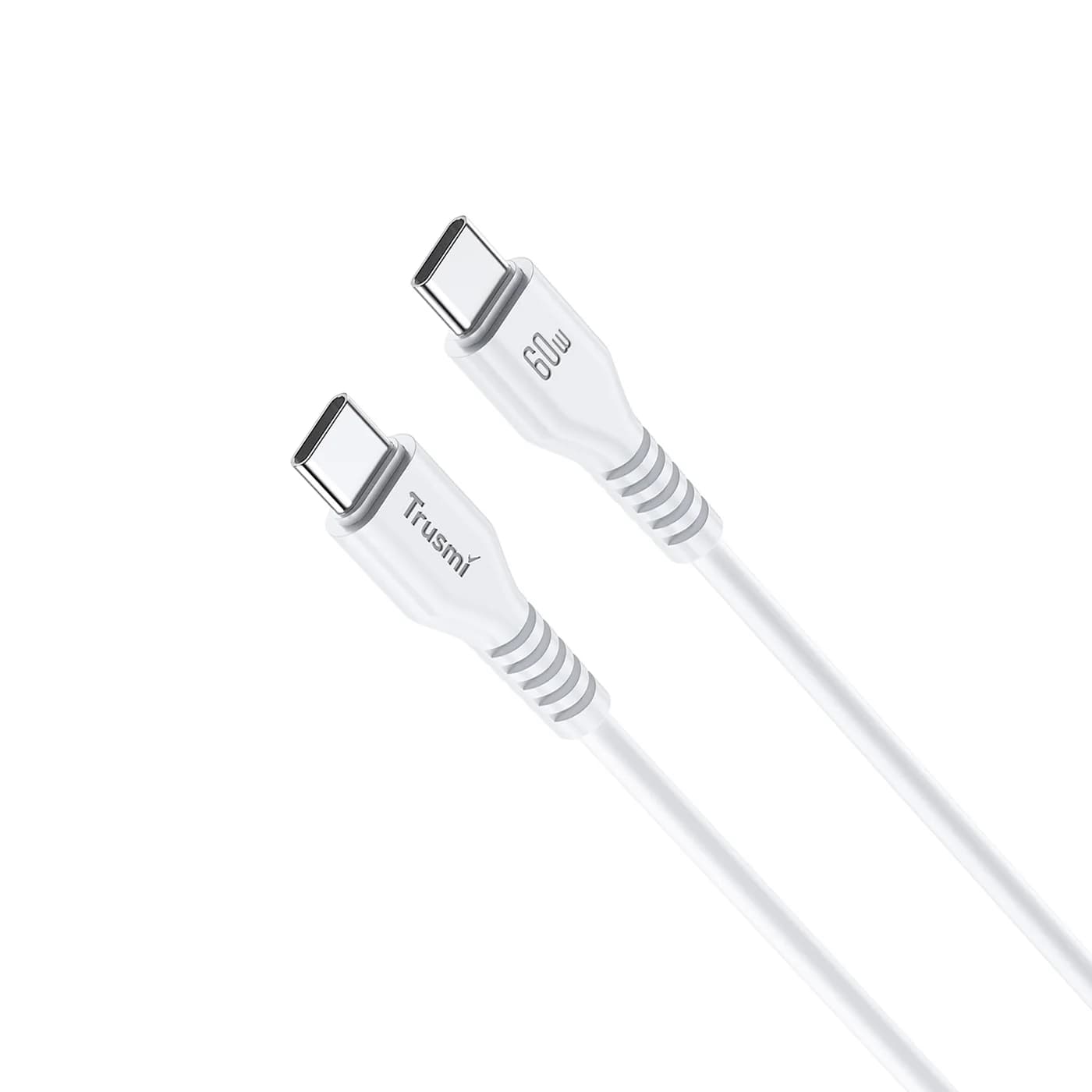 TRUSMI CA54-05 60W C To C Charging Cable White 1M
