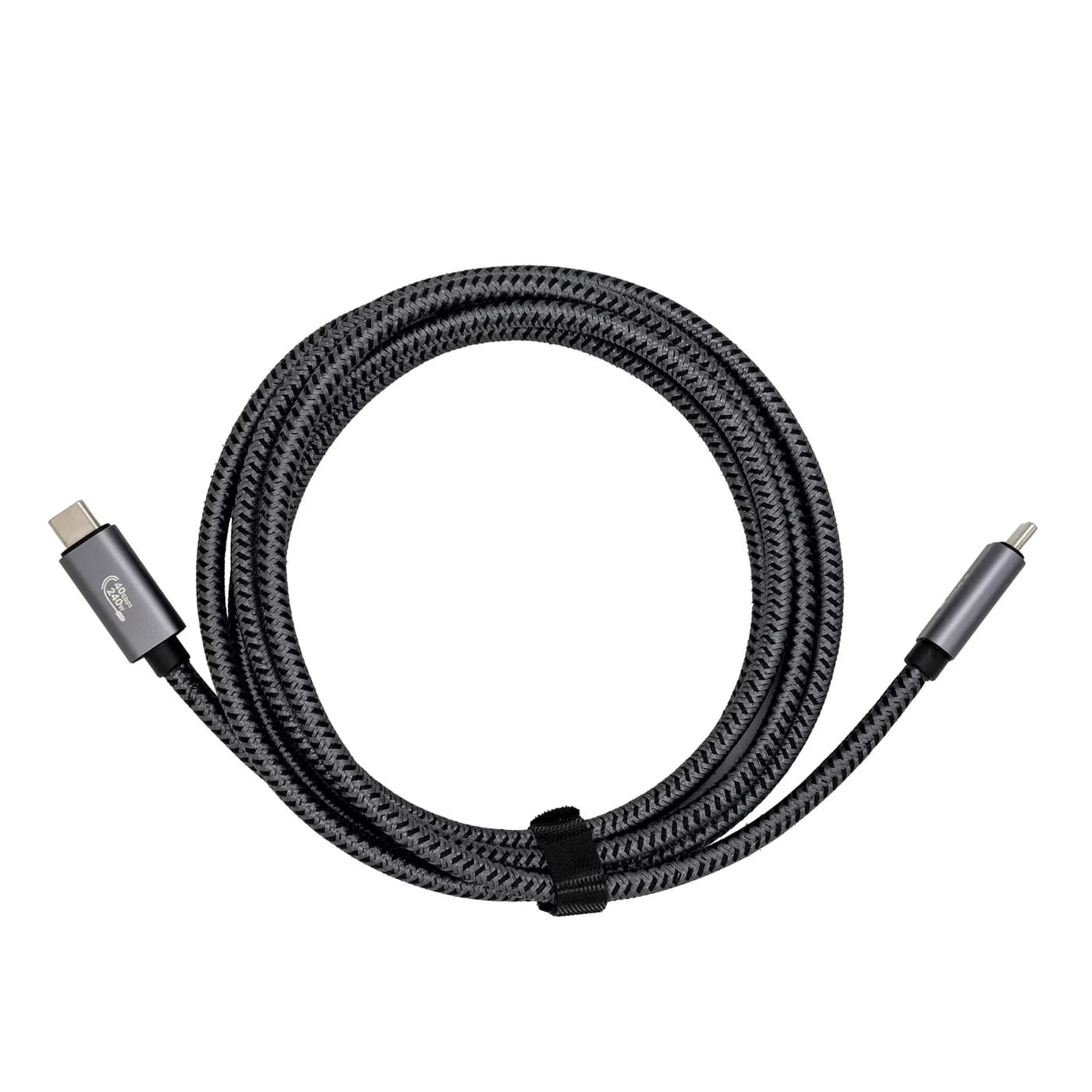 TRUSMI CA57-01 240W USB-4 High Frequency Data Charging Braided Cable Supports 8K60HZ 3