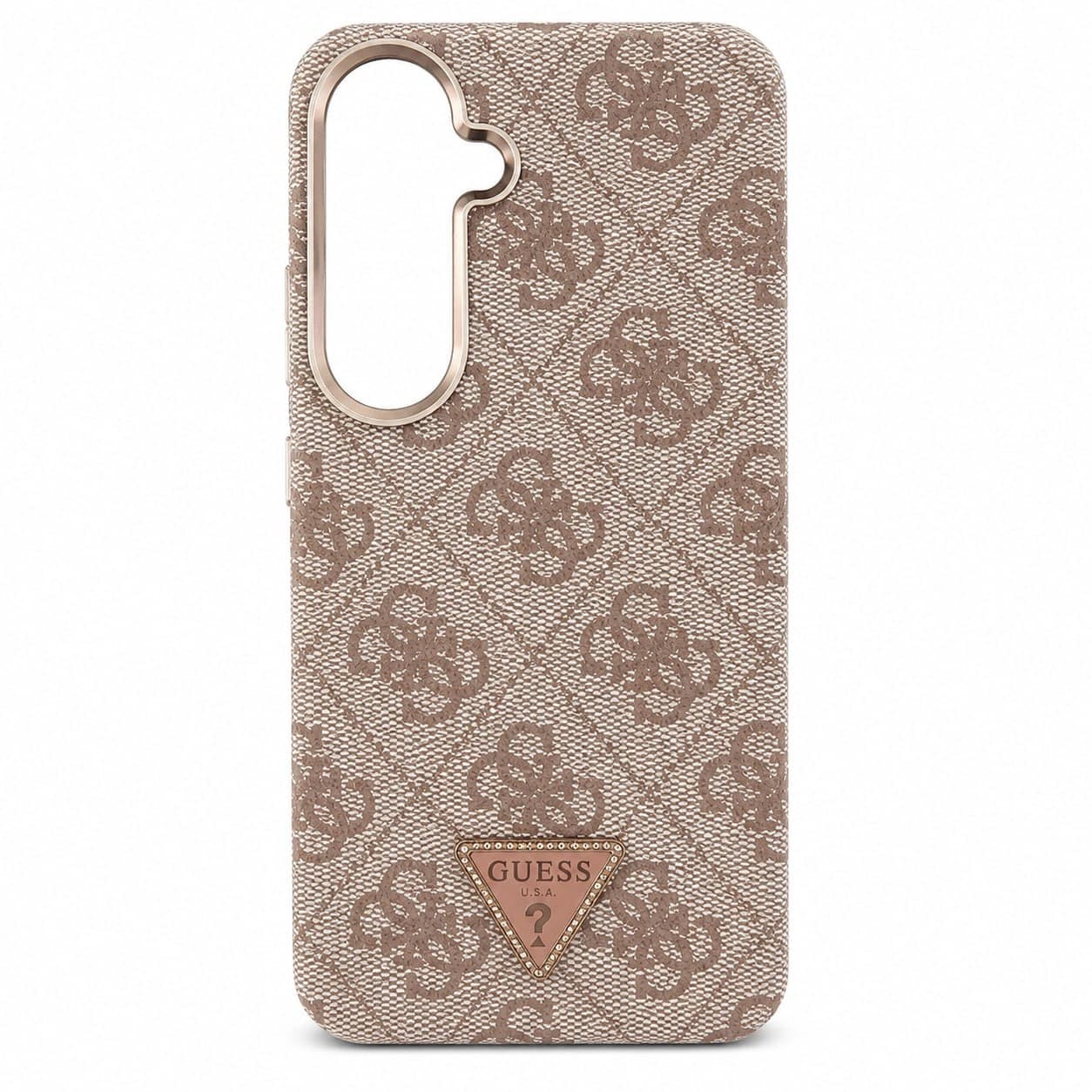 GUESS Smartphone Case - Beige Lace Pattern