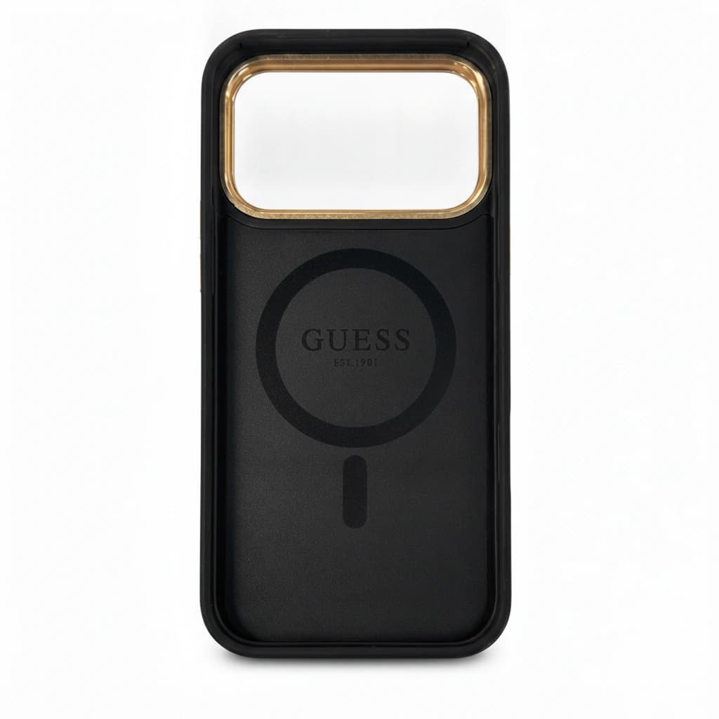 GUESS Handyhülle – Schwarz/Gold 4