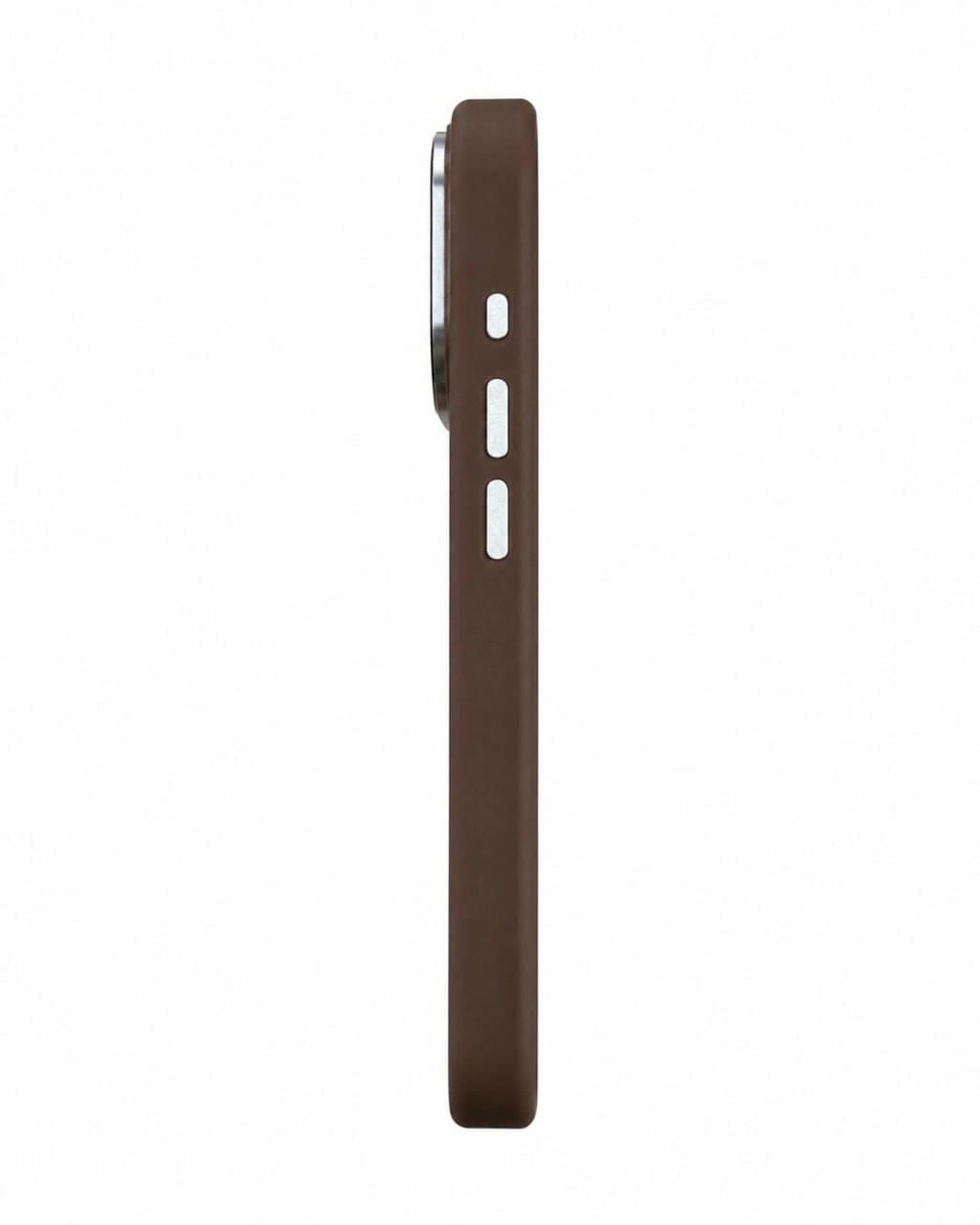 GUESS Monogram Brown Silver iPhone Hülle 2