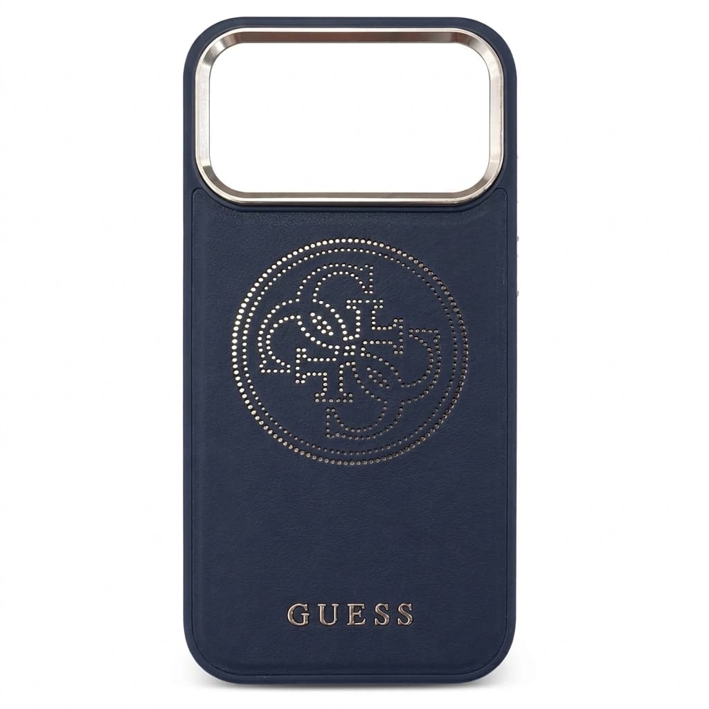 GUESS Navy MagSafe iPhone Case