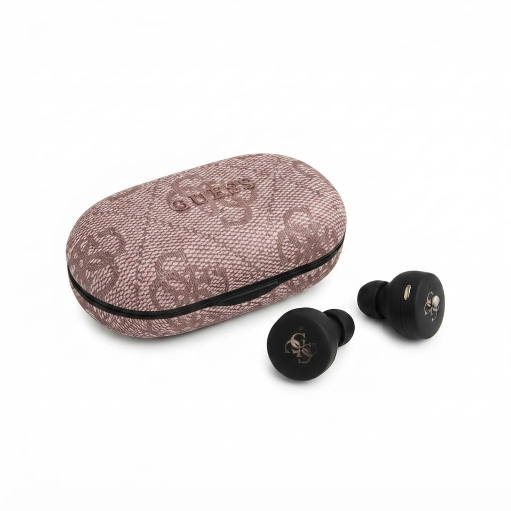 GUESS True Wireless Earbuds with Charging Case – ENC, IPX4, up to 20 hrs