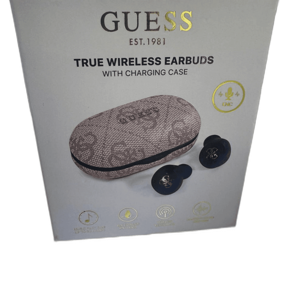 GUESS True Wireless Earbuds mit Ladekasten – ENC, IPX4, bis 20 Std. 2