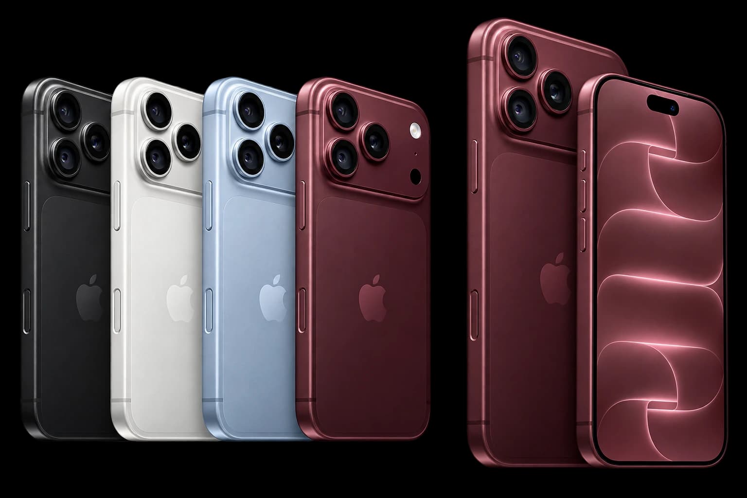 Apple iPhone 18 Pro Lineup Finishes