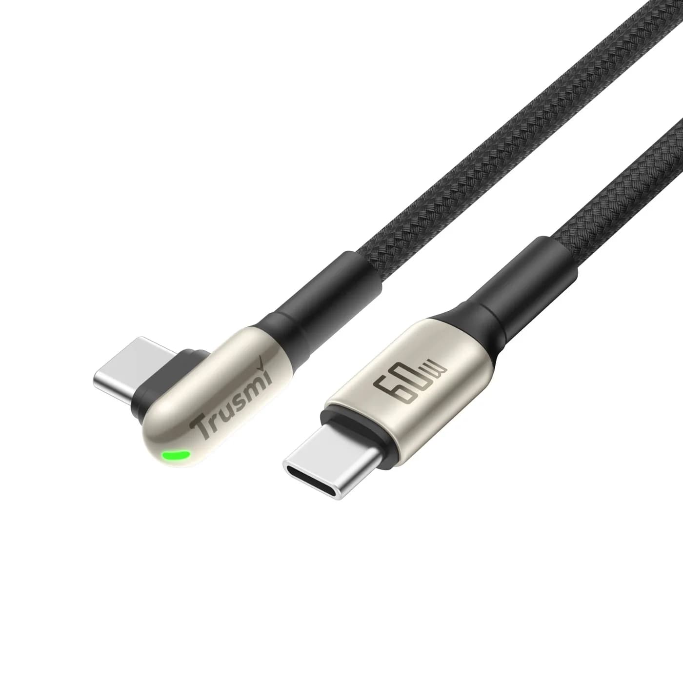 TRUSMI CA49-11 60 W CC abgewinkeltes LED-Zinklegierungs-Geflechtkabel