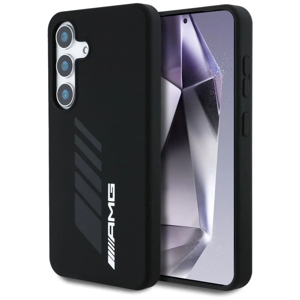 AMG Oversize Rhombs MagSafe Case für Samsung Galaxy S25 schwarz