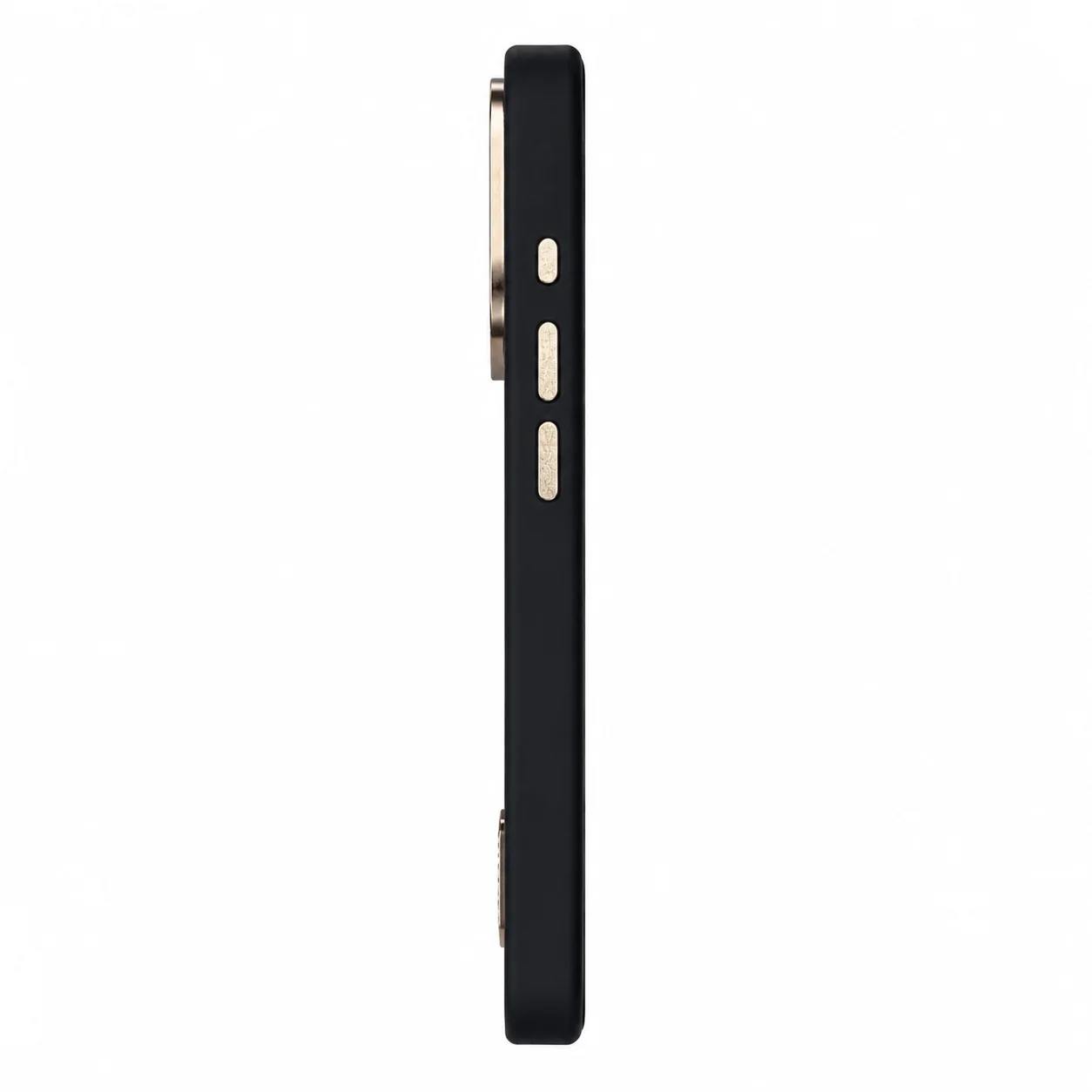 GUESS 4G Triangle Strass MagSafe Schutzhülle für Apple iPhone 17 Pro Max – Schwarz 3