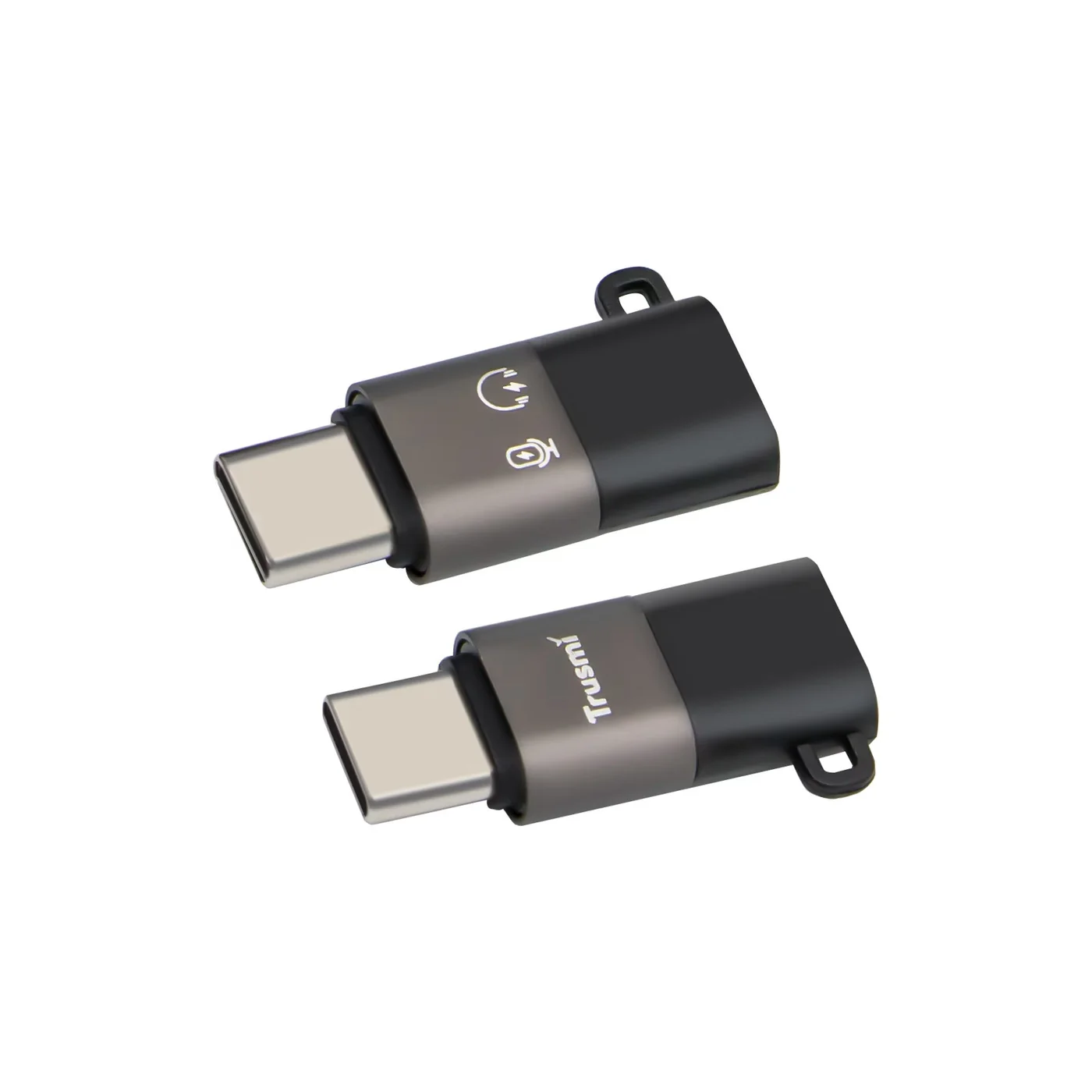 TRUSMI CA01-02 Type-C Male to L Female to Charging Adapter Gray 3