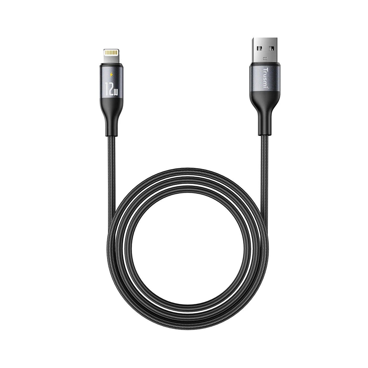 TRUSMI CA12-01 2.4A A to L Smart Power off Alluminum Alloy Cable 2