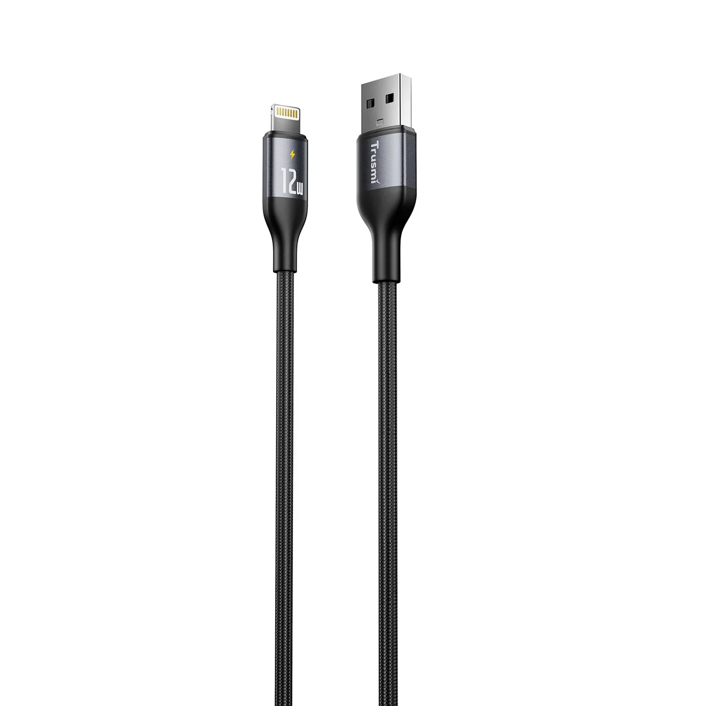 TRUSMI CA12-01 2.4A A to L Smart Power off Alluminum Alloy Cable 3