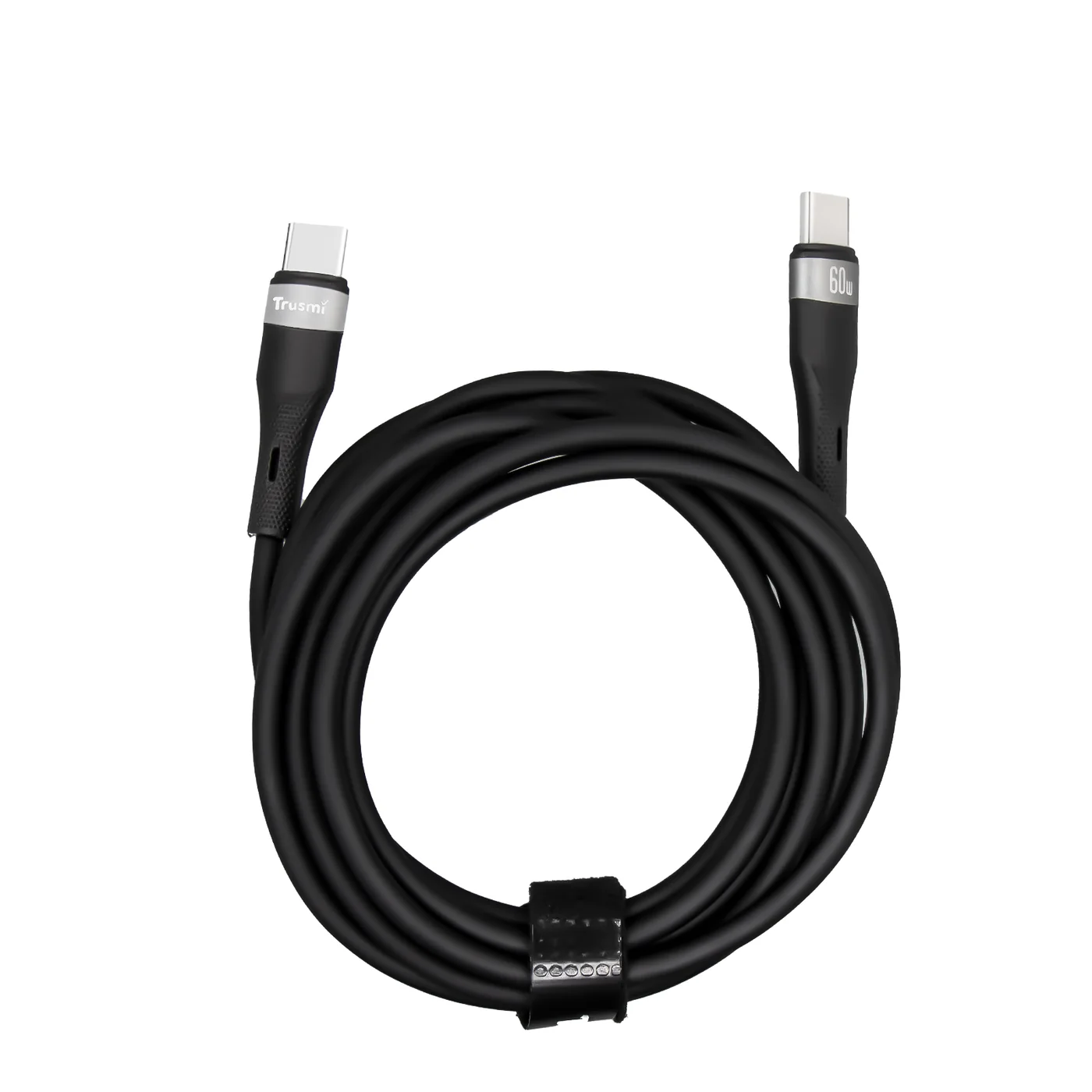 TRUSMI CA34-02 60W C to C Silicone Cable 3