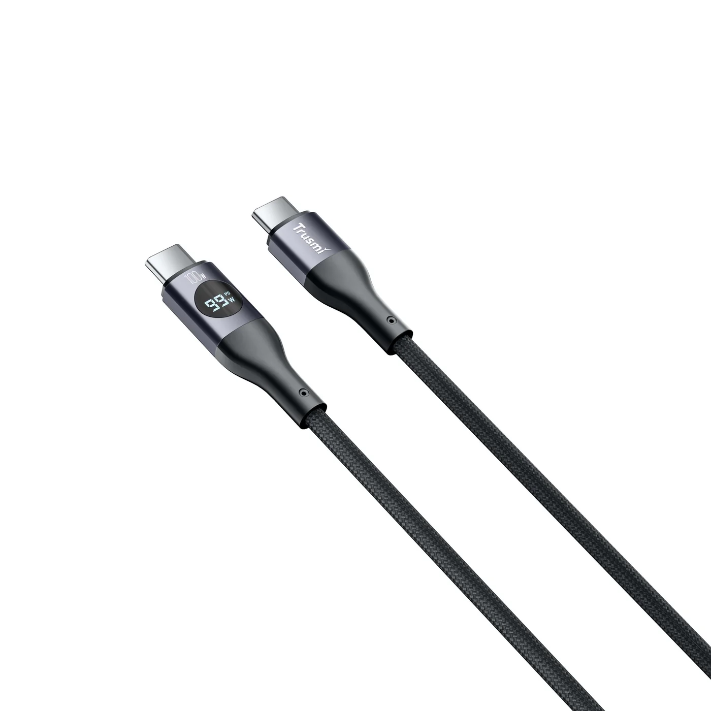 TRUSMI CA38-02 100W CC Digital Fast Charging Braided Cable