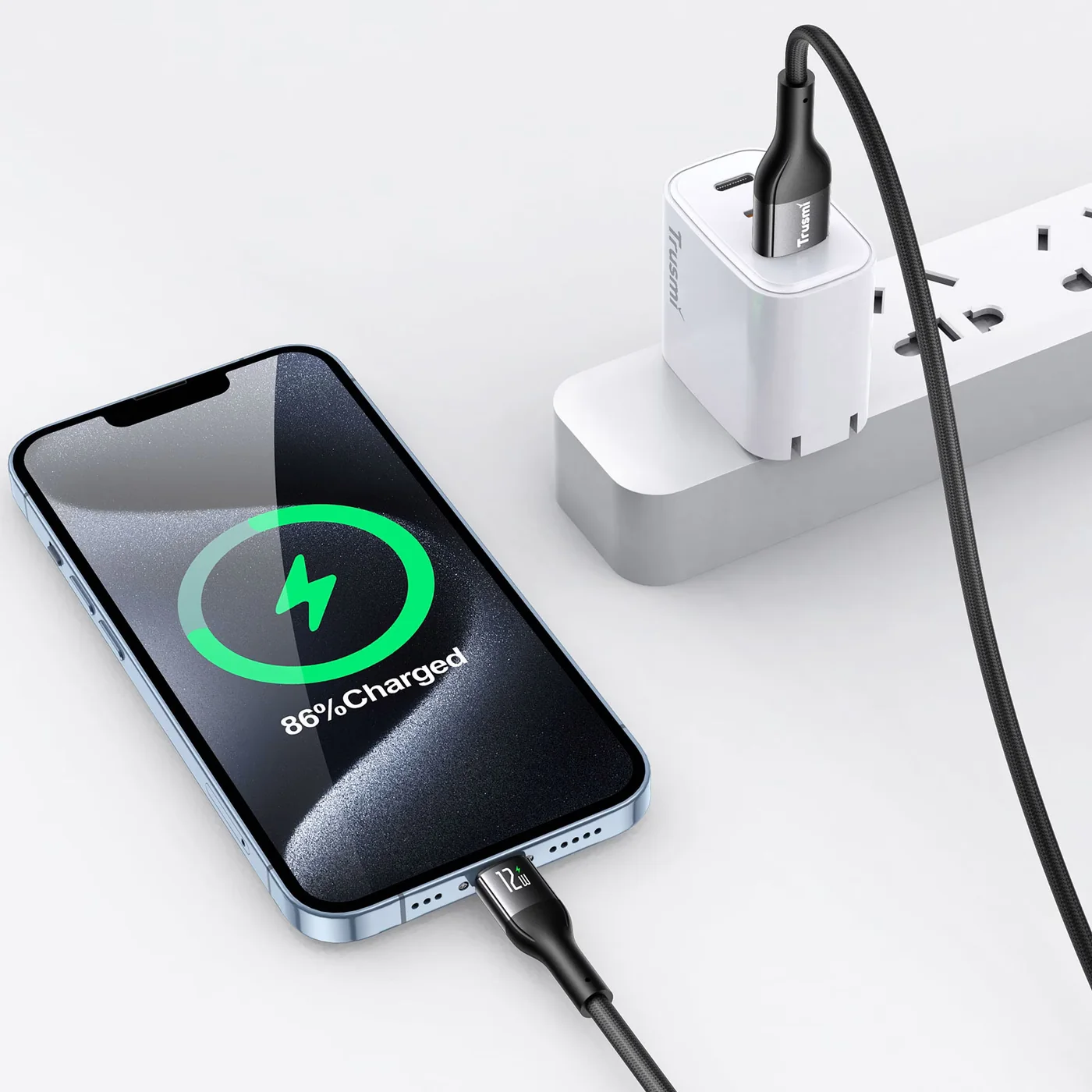 TRUSMI CA44-11 2,4 A AL LED-Geflechtkabel aus Aluminiumlegierung 2