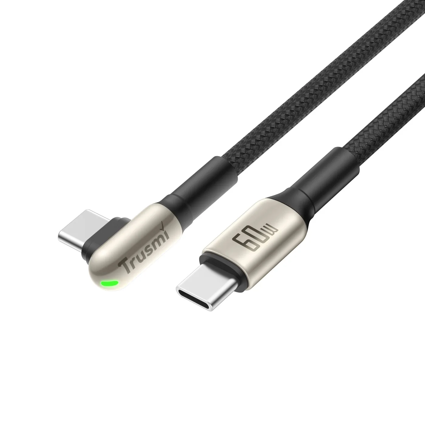 TRUSMI CA49-11 60 W CC abgewinkeltes LED-Zinklegierungs-Geflechtkabel