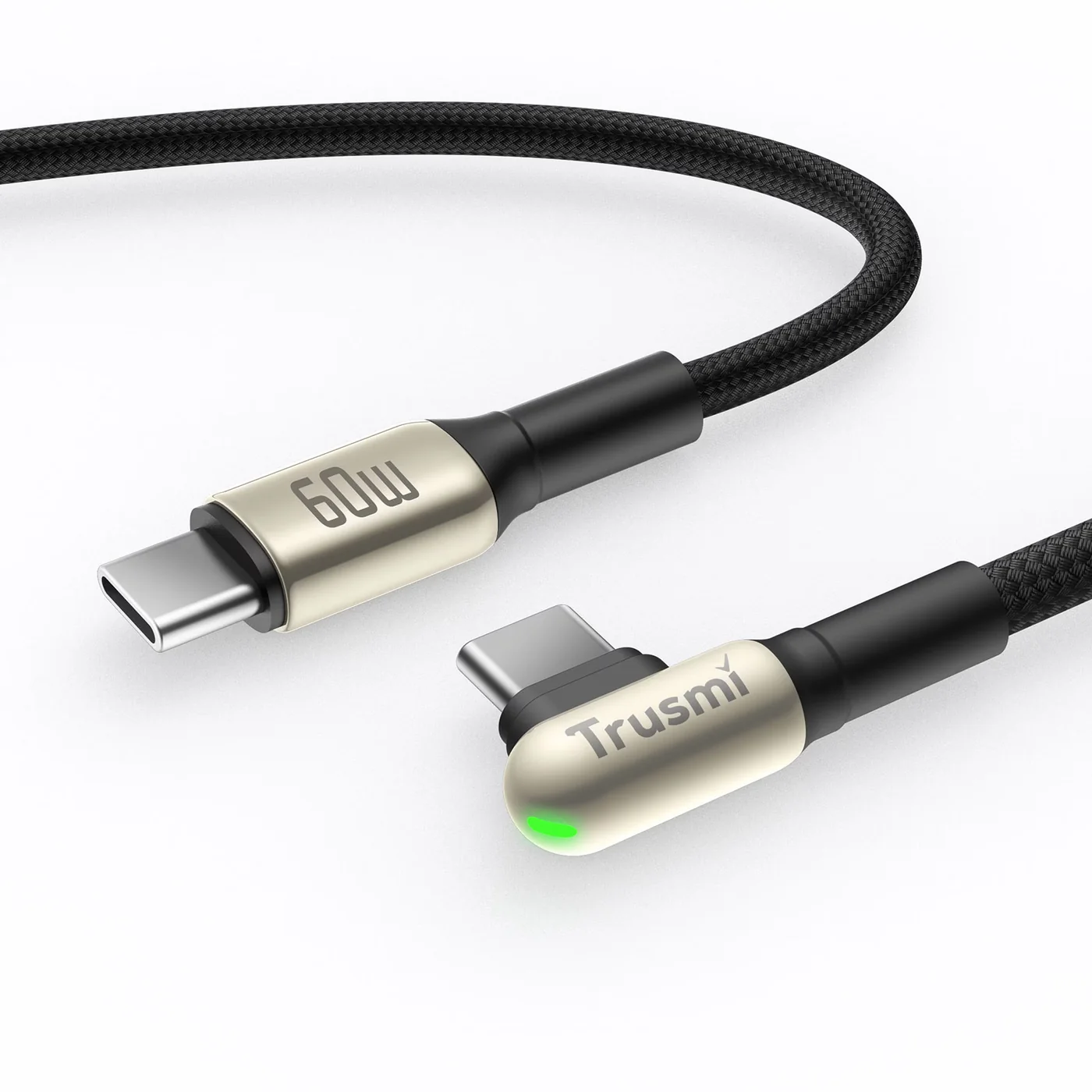 TRUSMI CA49-11 60 W CC abgewinkeltes LED-Zinklegierungs-Geflechtkabel 3
