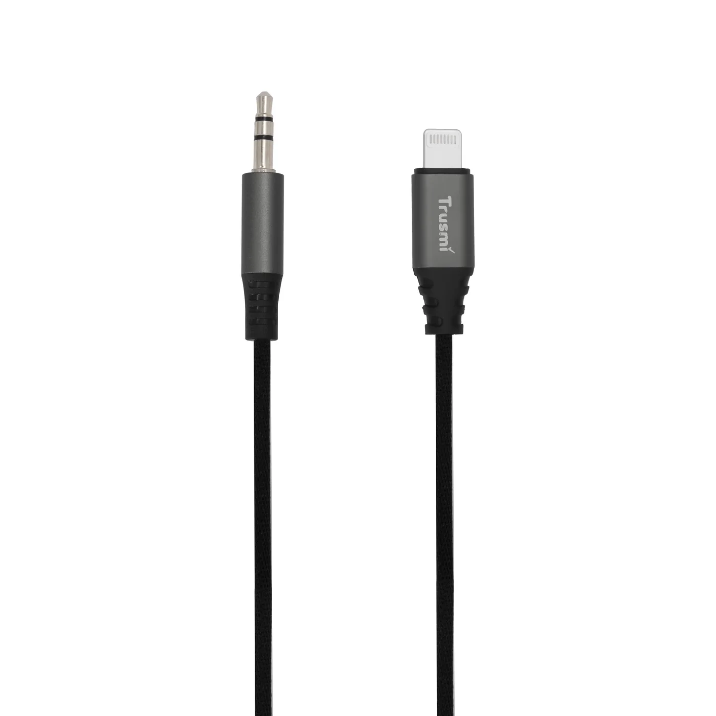 TRUSMI CA50-04 Beleuchtung auf dreistufiges geflochtenes Audiokabel mit 3,5-mm-Audiostecker 2