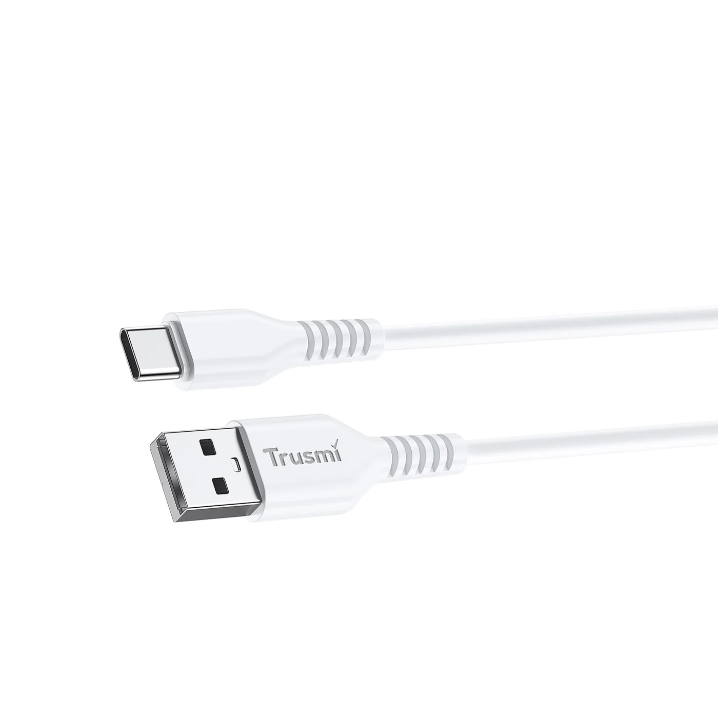 TRUSMI CA54-03 3A A-zu-C-Ladekabel Weiß 2M 4