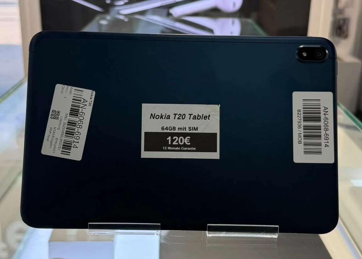 Nokia T20 LTE 64 GB Ozeanblau 5