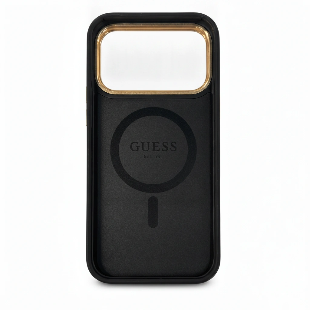 GUESS Handyhülle – Schwarz/Gold 4