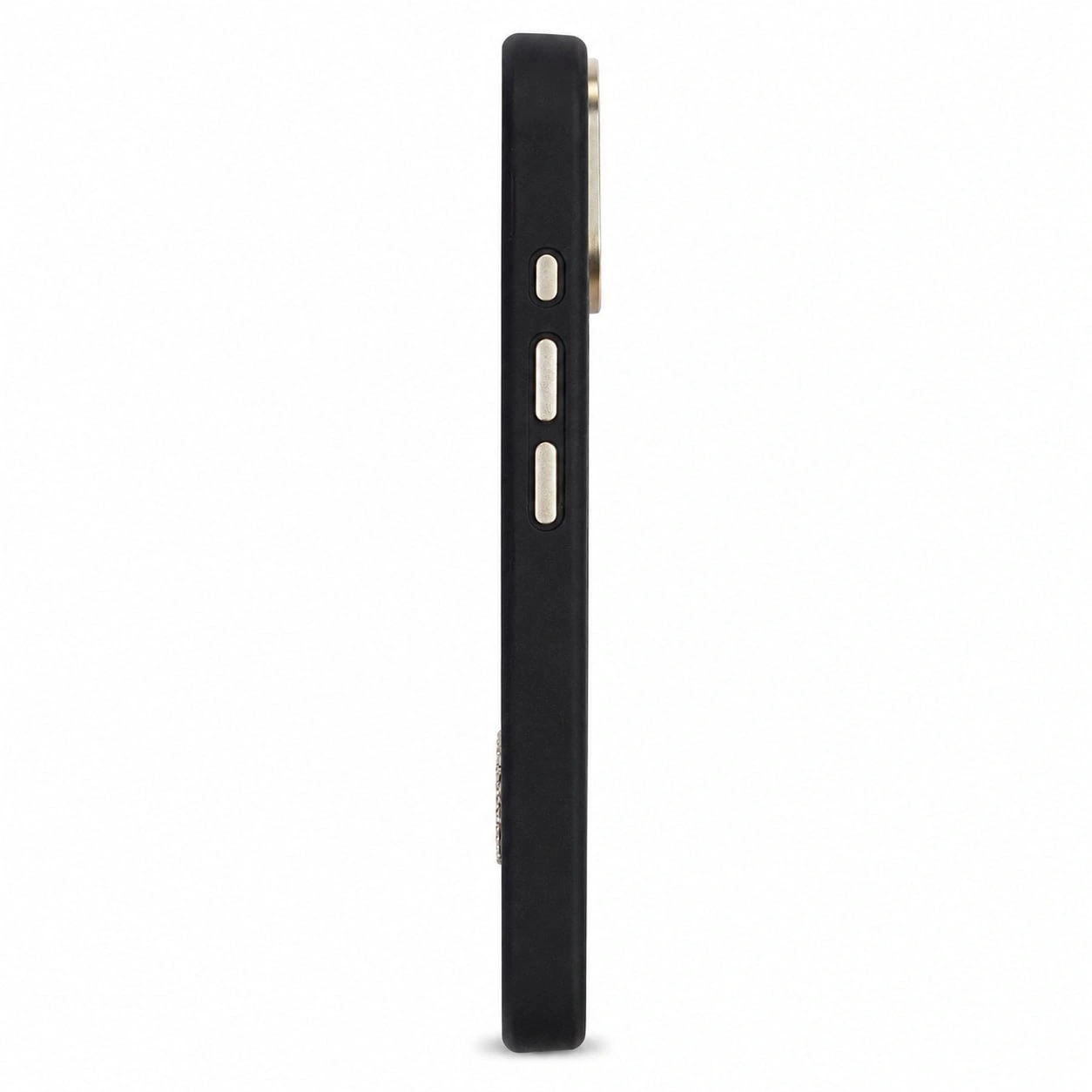 GUESS Monogram Black Gold MagSafe iPhone Hülle 3