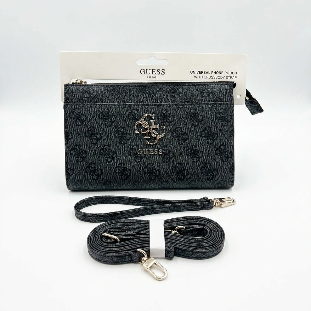 GUESS Universal Phone Pouch mit Crossbody Strap